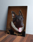The Duke: Personalized Dog Canvas