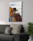 'The Good the Bad and the Furry' Personalized Pet Canvas