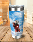 The Iron Doggo Personalized Tumbler