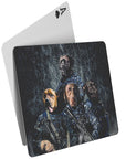 'The Navy Veterans' Personalized 4 Pet Playing Cards