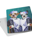 'The Nurses' Personalized 2 Pet Playing Cards