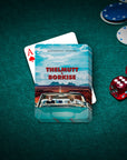 'Thelmutt and Borkise' Personalized 2 Pet Playing Cards