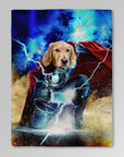 'The Thorpaw' Personalized Pet Blanket