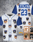 Toronto Blue Dogs Custom Baseball Jersey