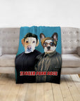 'Trailer Park Dogs' Personalized 2 Pet Blanket