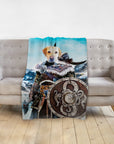 'The Viking Warrior' Personalized Pet Blanket
