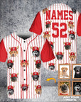 Washington Nationpaws Custom Baseball Jersey