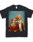 'King And Queen' Personalized 2 Pet T-Shirt