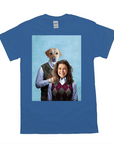 'Step Doggo & Human (Female)' Personalized T-Shirt