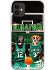 'Boston Walkies' Personalized 2 Pet Phone Case
