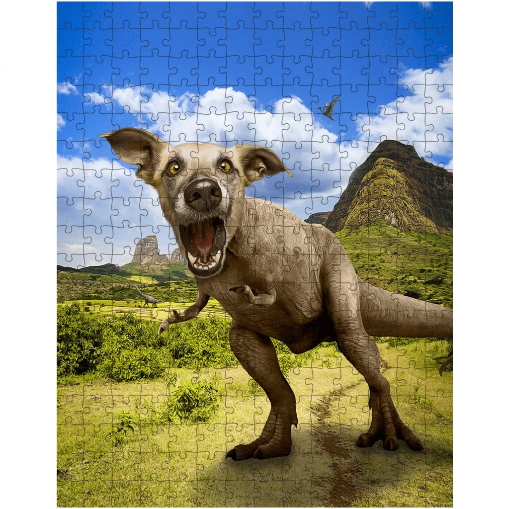 Pawasaurus Rex Personalized selling Pet Puzzle