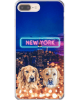 'Doggos of New York' Personalized 2 Pet Phone Case