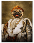 'The King Blep' Personalized Pet Poster