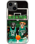'Boston Walkies' Personalized 2 Pet Phone Case