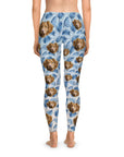 Custom Leggings (Springtime Blue: 1-4 Pets)