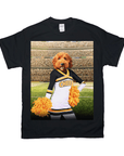 'The Cheerleader' Personalized Pet T-Shirt