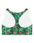 Custom Sports Bra (Trident Green: 1-4 Pets)