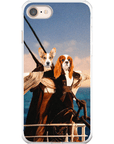 'Titanic Doggos' Personalized 2 Pet Phone Case