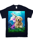 'The Mermaid' Personalized Pet T-Shirt