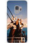 'Titanic Doggos' Personalized 2 Pet Phone Case