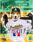 'Oakland Pawthletics' Personalized Pet Puzzle