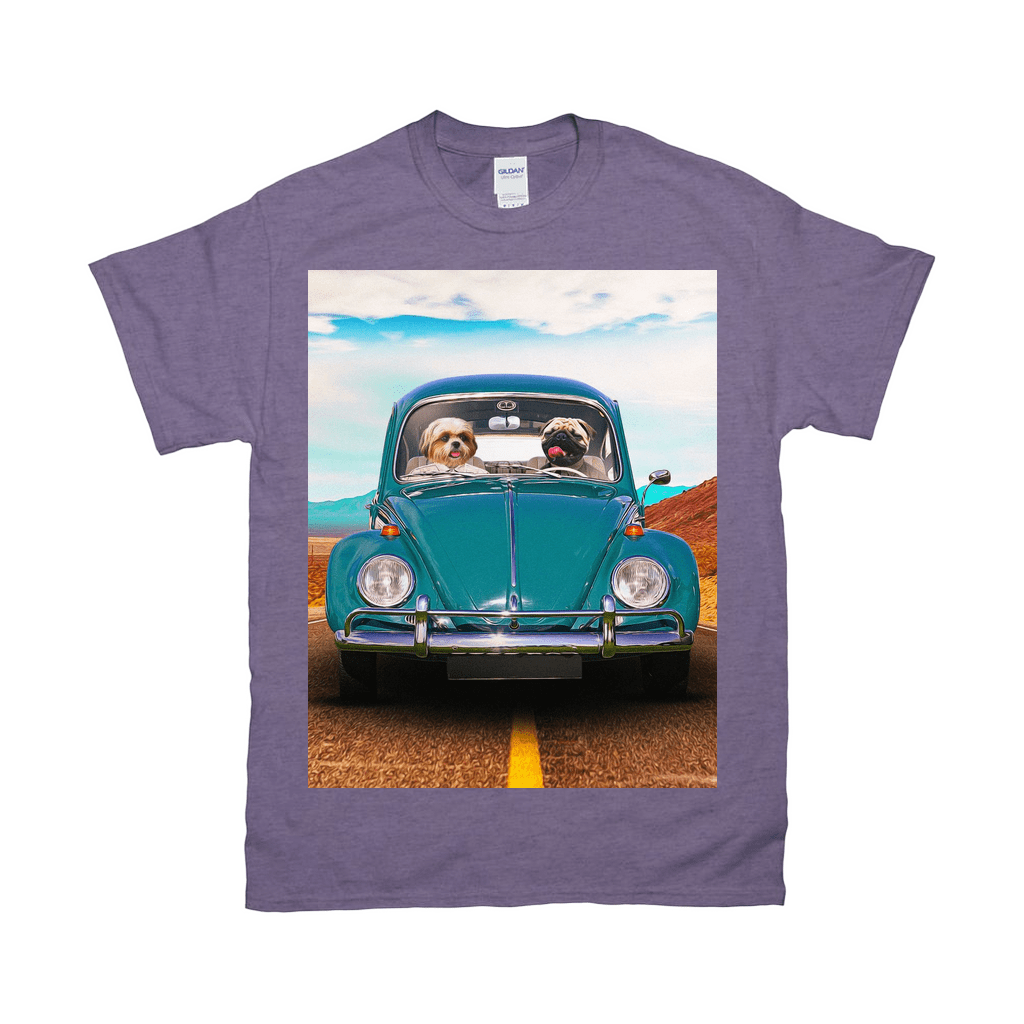 &#39;The Beetle&#39; Personalized 2 Pet T-Shirt