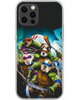 'Teenage Mutant Ninja Doggos' Personalized 4 Pet Phone Case