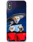 'Doggo-Trek' Personalized 3 Pet Phone Case