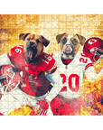 'Kansas City Doggos' Personalized 2 Pet Puzzle