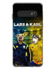 'Sweden Doggos Euro Football' Personalized 2 Pet Phone Case