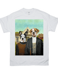 'American Pawthic' Personalized 2 Pet T-Shirt