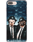 'The Blues Doggos' Personalized 2 Pet Phone Case
