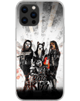 'Kiss Doggos' Personalized 4 Pet Phone Case