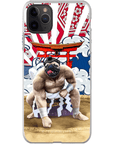'The Sumo Wrestler' Personalized Phone Case