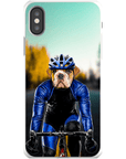'The Male Cyclist' Personalized Phone Case