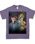 '2Paw And Notorious D.O.G.' Personalized 2 Pet T-Shirt