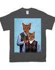 'Step-Kitties' Personalized 2 Pet T-Shirt