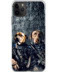 'The Navy Veterans' Personalized 2 Pet Phone Case