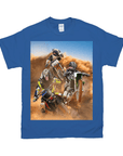 'The Motocross Riders' Personalized 3 Pet T-Shirt