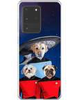 'Doggo-Trek' Personalized 3 Pet Phone Case