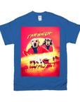 'Paw Watch' Personalized 2 Pet T-Shirt