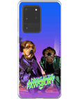 'A Night at the Pawsbury' Personalized 2 Pet Phone Case