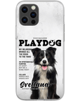 'Playdog' Personalized Phone Case