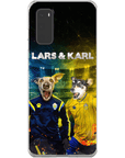 'Sweden Doggos Euro Football' Personalized 2 Pet Phone Case