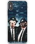 'The Blues Doggos' Personalized 2 Pet Phone Case
