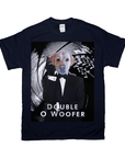 'Double O Woofer' Personalized Pet T-Shirt