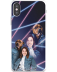 '1980s Lazer Portrait Pet(Male)/Human(Female)' Personalized Phone Case