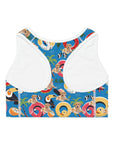Custom Sports Bra (Gala Blue: 1-4 Pets)