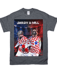 'Croatia Doggos' Personalized 2 Pet T-Shirt