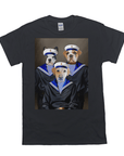 'The Sailors' Personalized 3 Pet T-Shirt